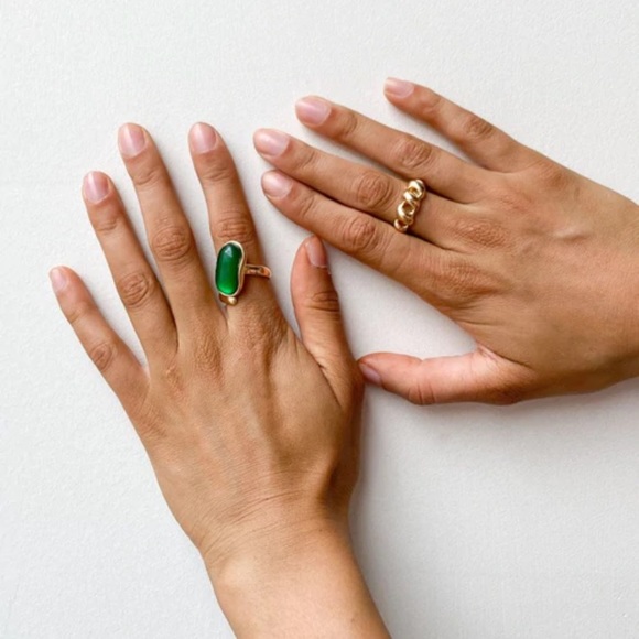 Beginning Boutique Eclat Ring Set - Picture 2 of 5